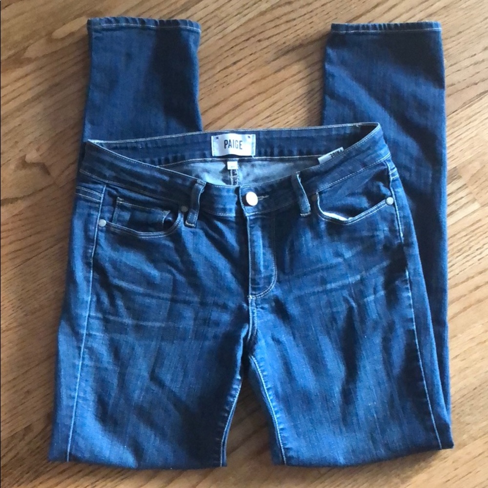 Paige Skyline Ankle Peg Jeans